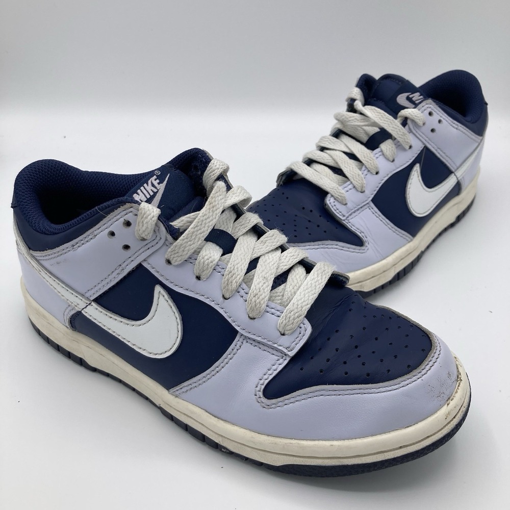 Nike Dunk Low GS Youth Sz 4Y Football Grey Navy Summit White FB9109-002
